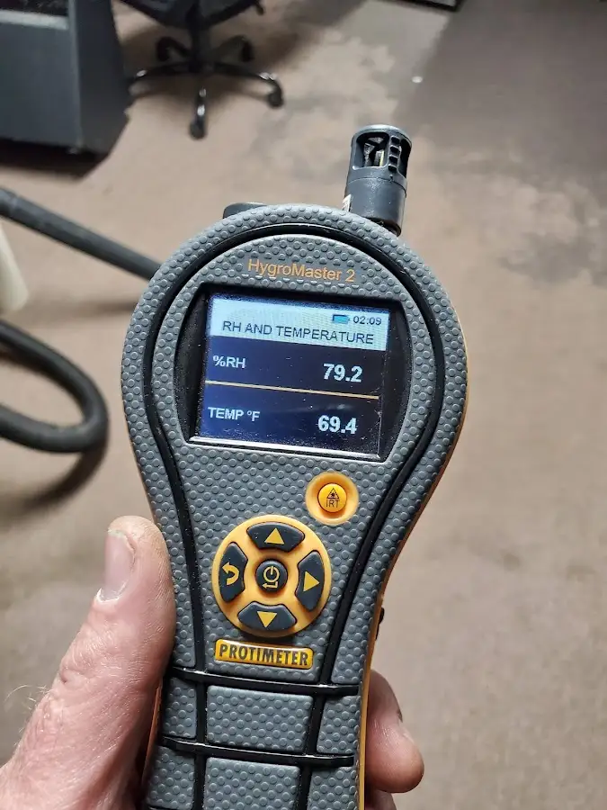 Moisture meter humidity assessment for Mold Remediation & Removal in Shiloh