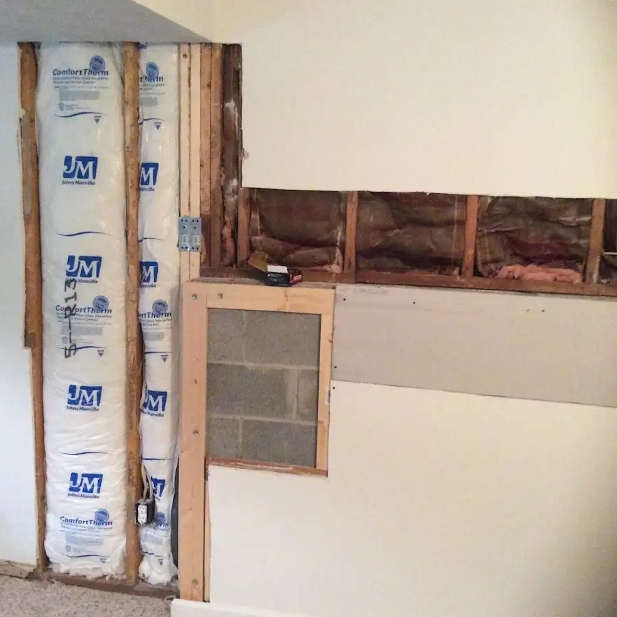 Wall insulation replacement during Odor Removal & Deodorization in Shiloh